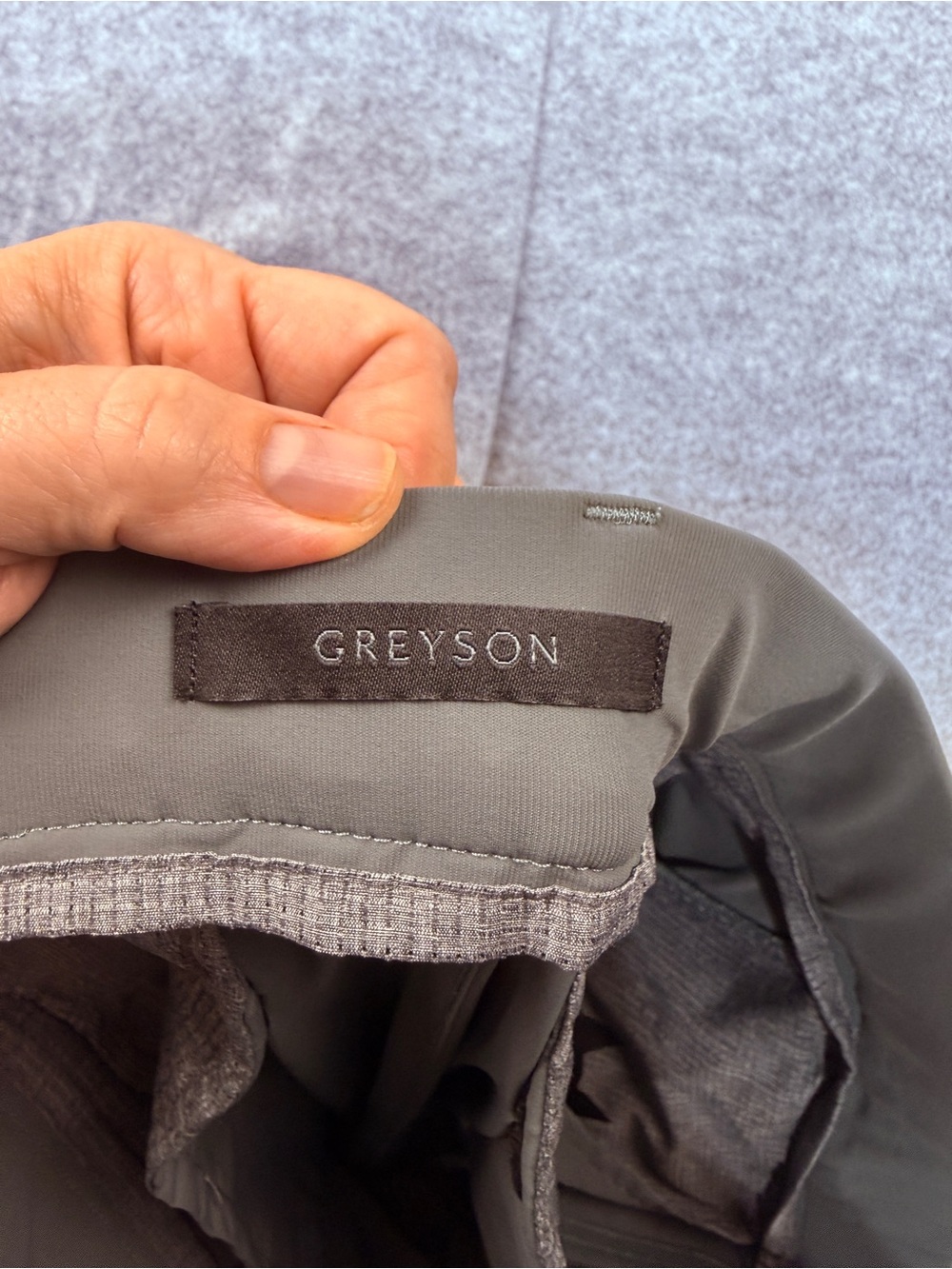 Golf Jogger Pants Greyson Men’s 32 Gray Green Performance Cuffed - Picture 3 of 9